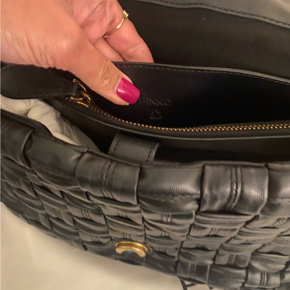 Pinko large love weave bag - Picture 4 of 7